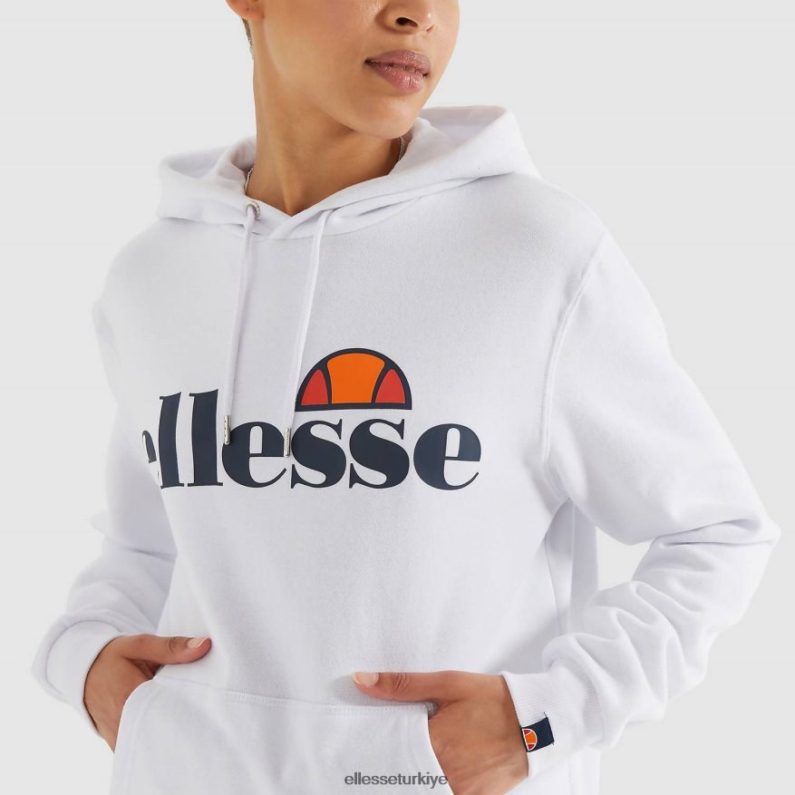 kadınlar torices oh kapüşonlu JDV02R25 Giyim Ellesse beyaz