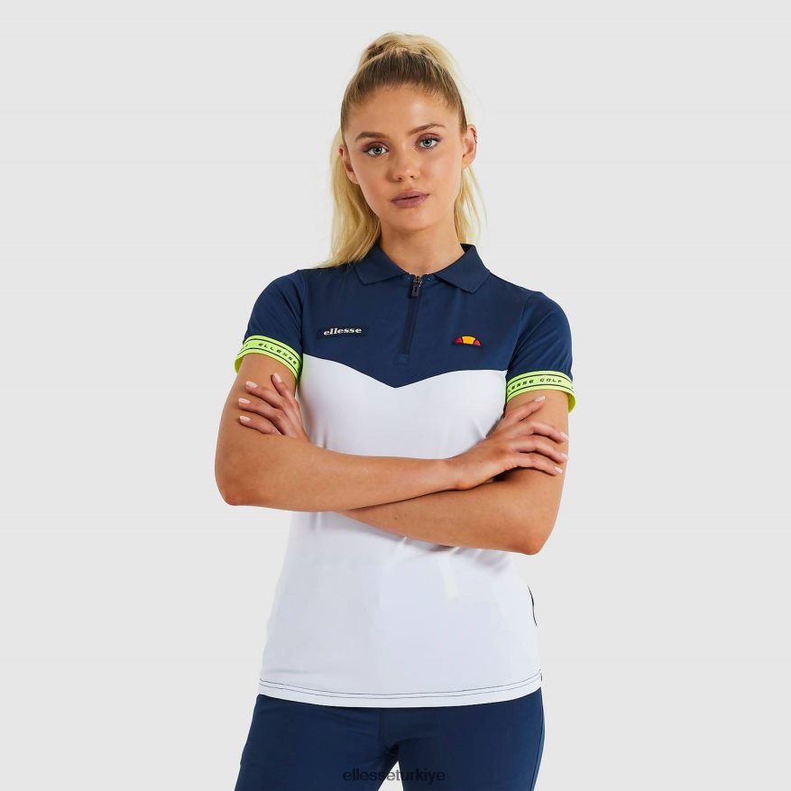 kadınlar mitro polo gömlek JDV02R235 Giyim Ellesse beyaz