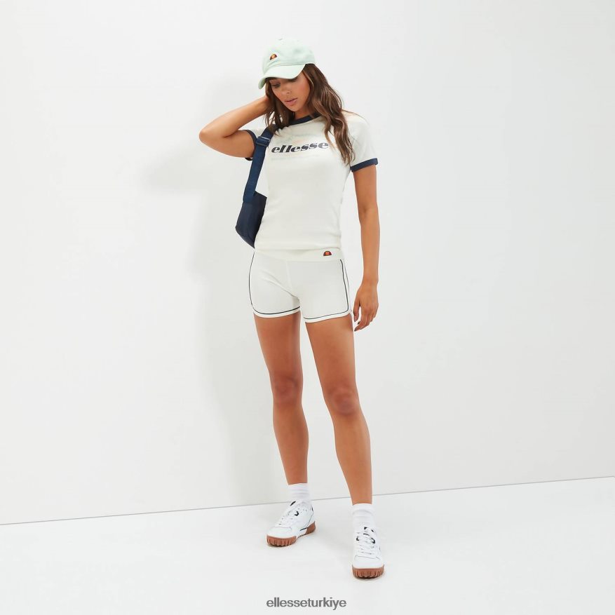 kadınlar kısadan uzak dur JDV02R129 Giyim Ellesse Beyaz kapalı