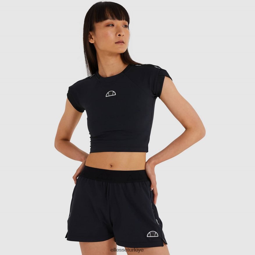 kadınlar arianne kısa tişört JDV02R214 Giyim Ellesse siyah