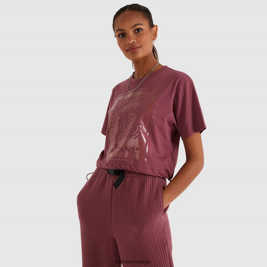 kadınlar badem mahsulü tişörtü JDV02R215 Giyim Ellesse koyu pembe