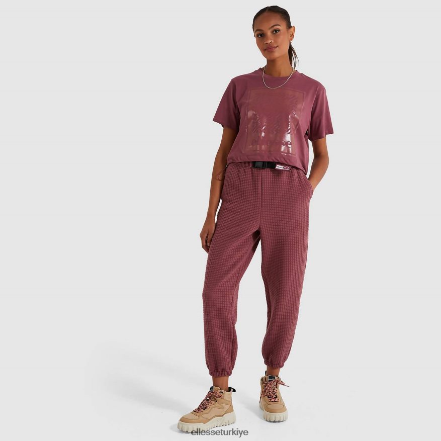 kadınlar badem mahsulü tişörtü JDV02R215 Giyim Ellesse koyu pembe