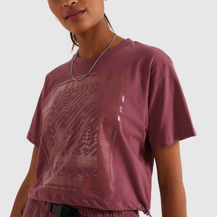 kadınlar badem mahsulü tişörtü JDV02R215 Giyim Ellesse koyu pembe