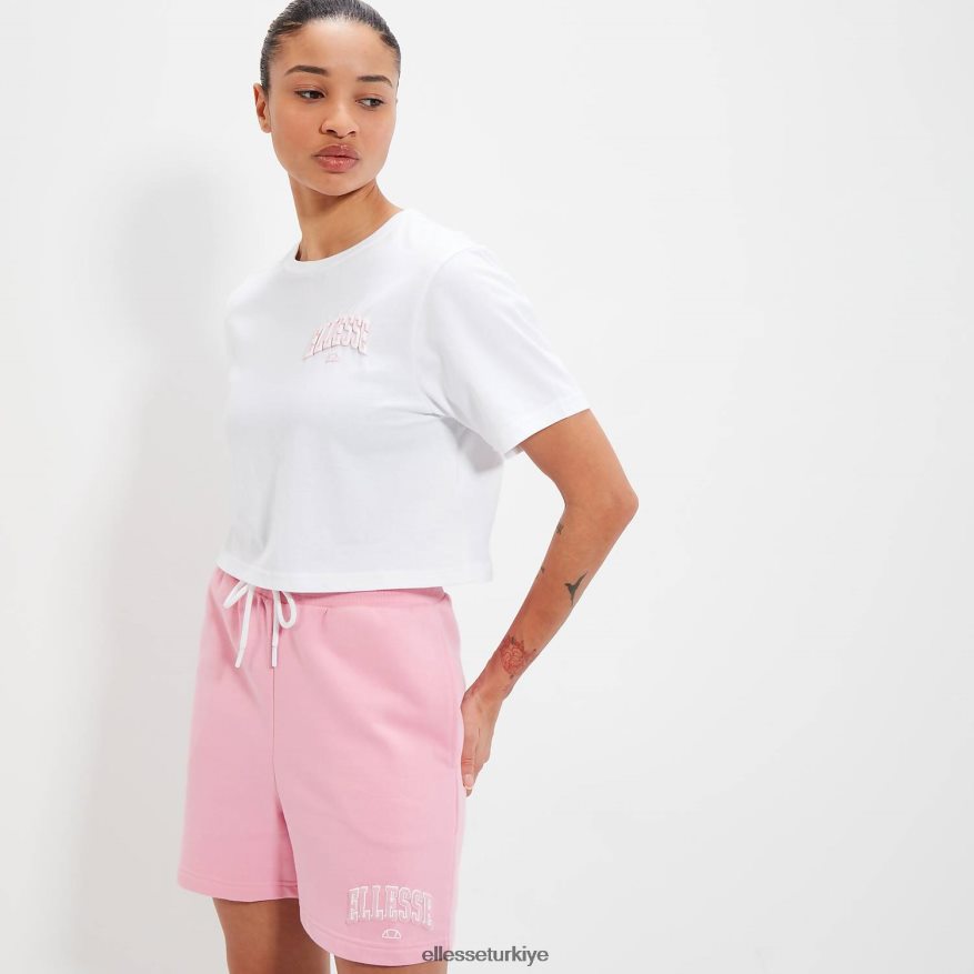 kadınlar beneventi kırpmapd tişört JDV02R56 Giyim Ellesse beyaz