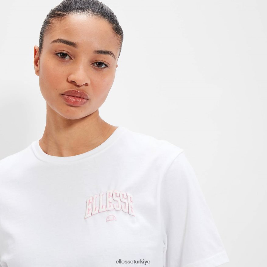 kadınlar beneventi kırpmapd tişört JDV02R56 Giyim Ellesse beyaz