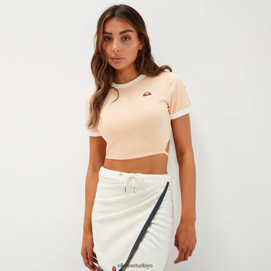 kadınlar chee kırpılmış tişört JDV02R55 Giyim Ellesse açık turuncu