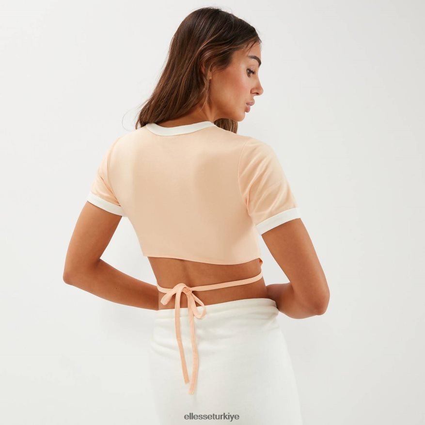 kadınlar chee kırpılmış tişört JDV02R55 Giyim Ellesse açık turuncu