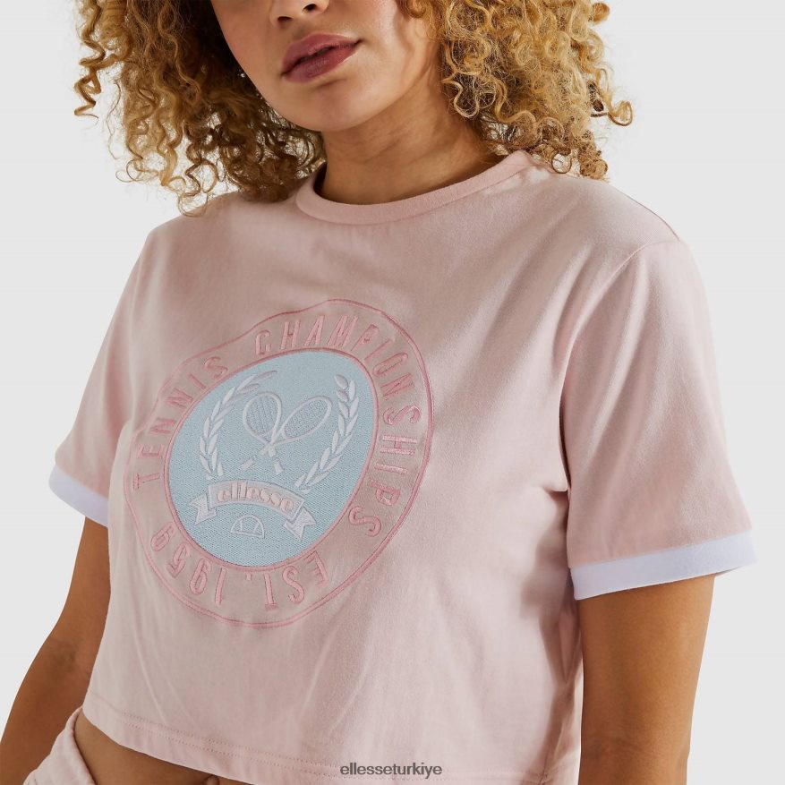 kadınlar classio kısa tişört pembe JDV02R224 Giyim Ellesse açık pembe