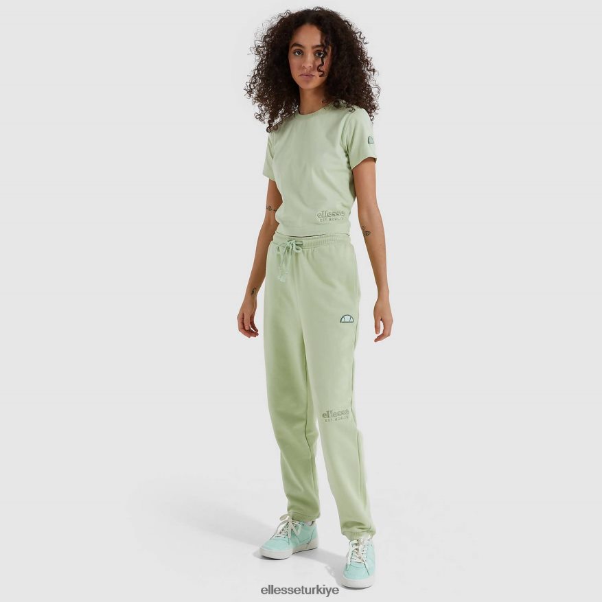 kadınlar damlalıklı kırpılmış tişört JDV02R545 Giyim Ellesse açık yeşil