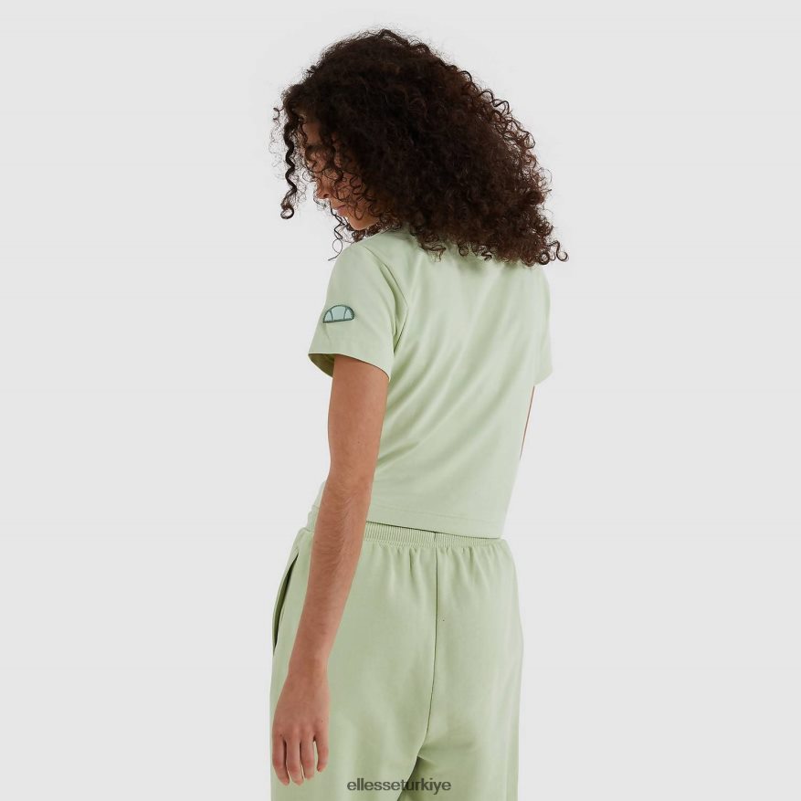 kadınlar damlalıklı kırpılmış tişört JDV02R545 Giyim Ellesse açık yeşil
