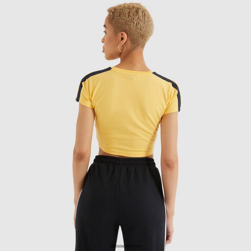 kadınlar latus kısa tişört JDV02R208 Giyim Ellesse sarı