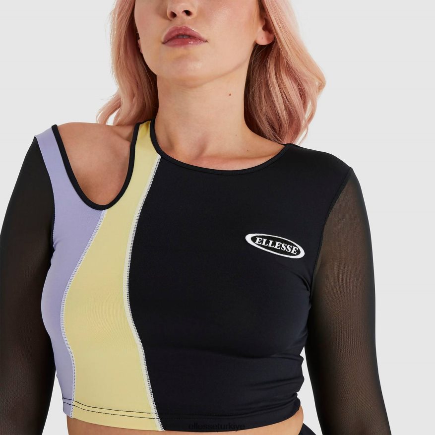 kadınlar leontina kısa tişört JDV02R223 Giyim Ellesse siyah