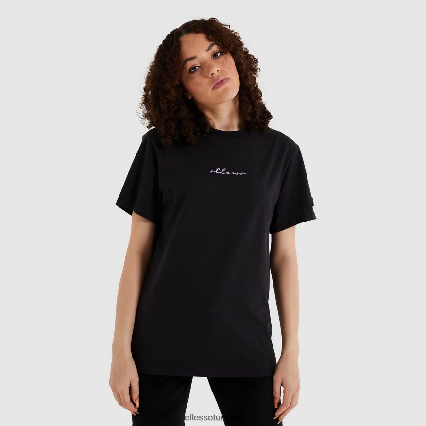 kadınlar miresa tişörtü yıkandı JDV02R238 Giyim Ellesse siyah
