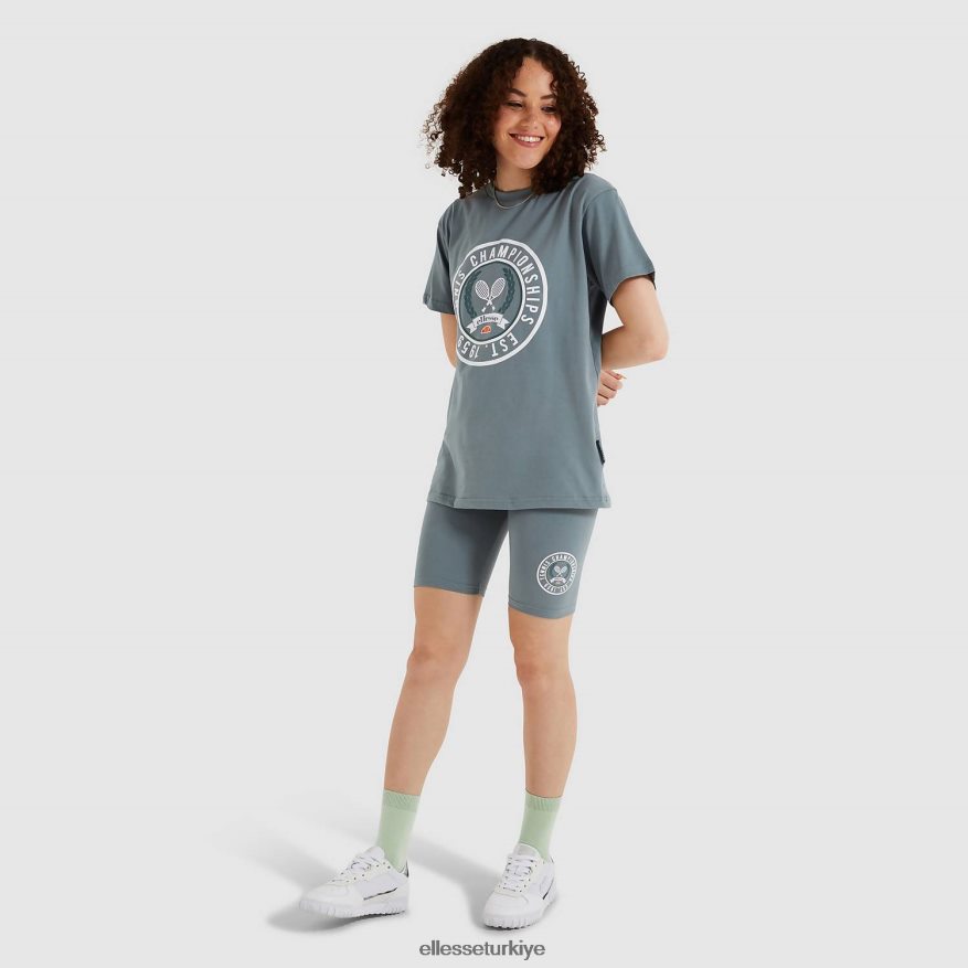 kadınlar strass tişört JDV02R237 Giyim Ellesse yeşil