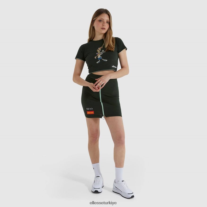kadınlar tweetest kırpılmış tişört JDV02R231 Giyim Ellesse yeşil