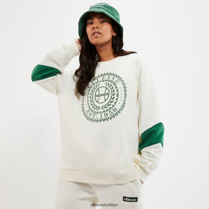 kadınlar Swansea kazak JDV02R38 Giyim Ellesse Beyaz kapalı