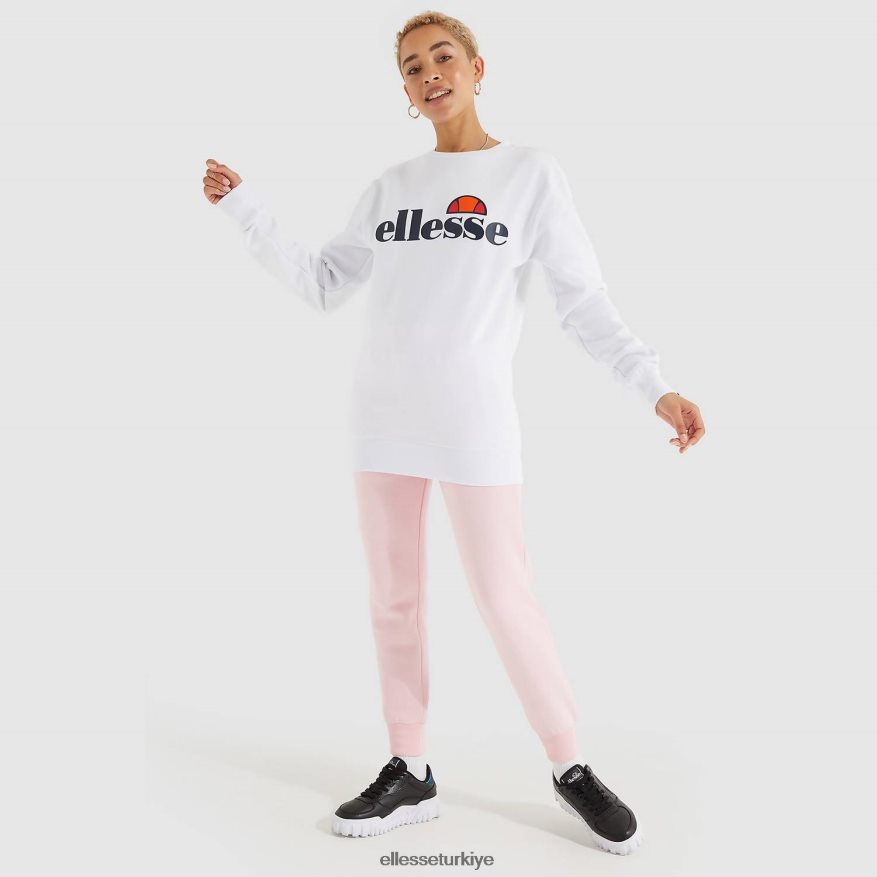 kadınlar agata kazak JDV02R31 Giyim Ellesse beyaz