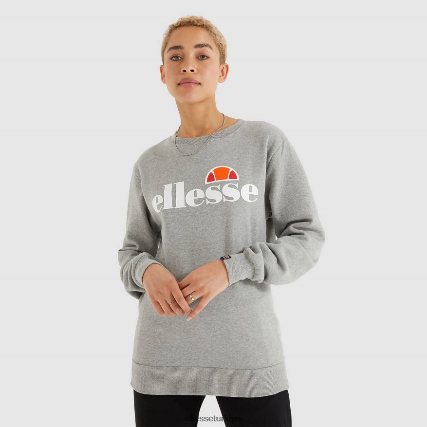kadınlar agata kazak kırçıllı JDV02R30 Giyim Ellesse gri