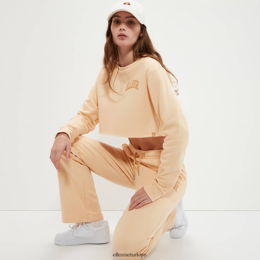 kadınlar canleo mahsul kazak JDV02R40 Giyim Ellesse açık kahverengi