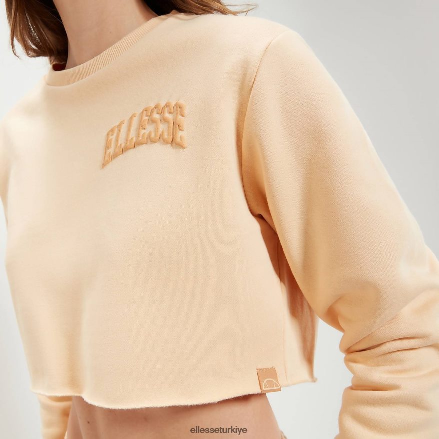 kadınlar canleo mahsul kazak JDV02R40 Giyim Ellesse açık kahverengi