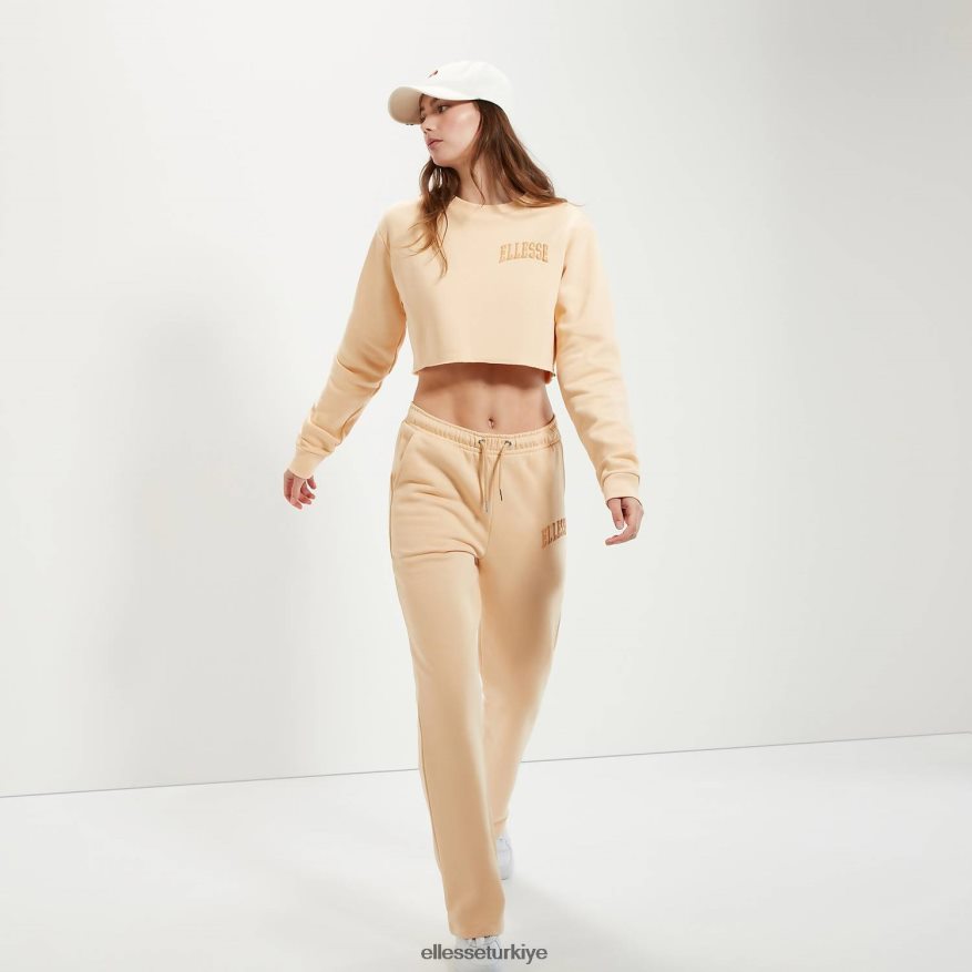 kadınlar canleo mahsul kazak JDV02R40 Giyim Ellesse açık kahverengi