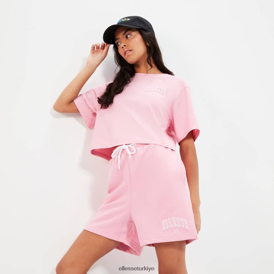 kadınlar guiditta kısa sweatshirt JDV02R20 Giyim Ellesse pembe