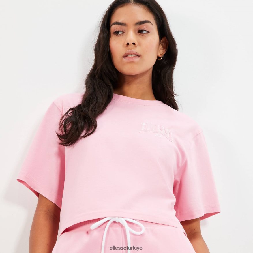 kadınlar guiditta kısa sweatshirt JDV02R20 Giyim Ellesse pembe
