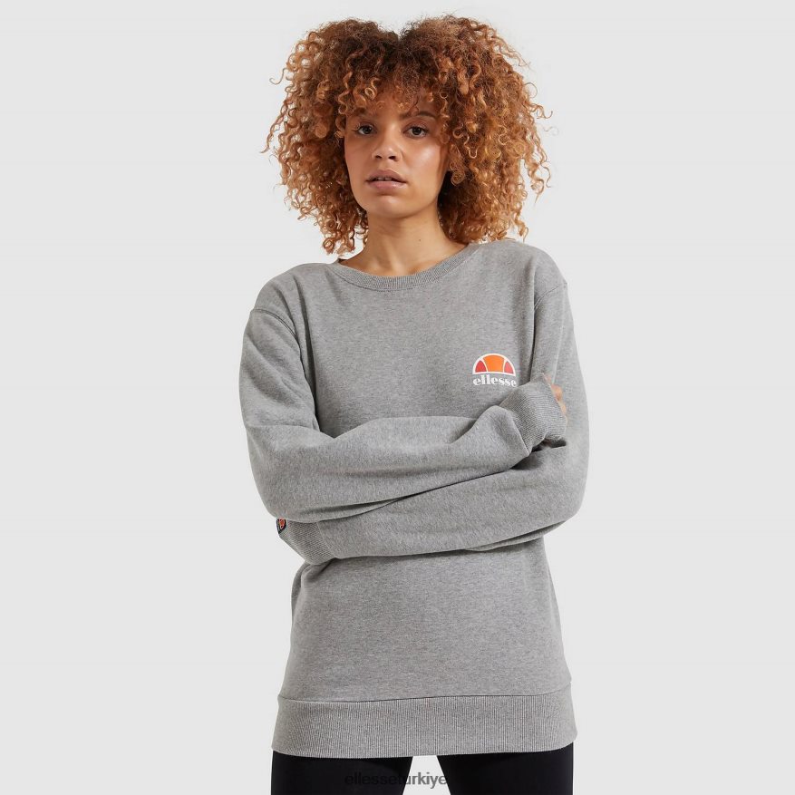 kadınlar haverford kazak gri JDV02R32 Giyim Ellesse gri marn