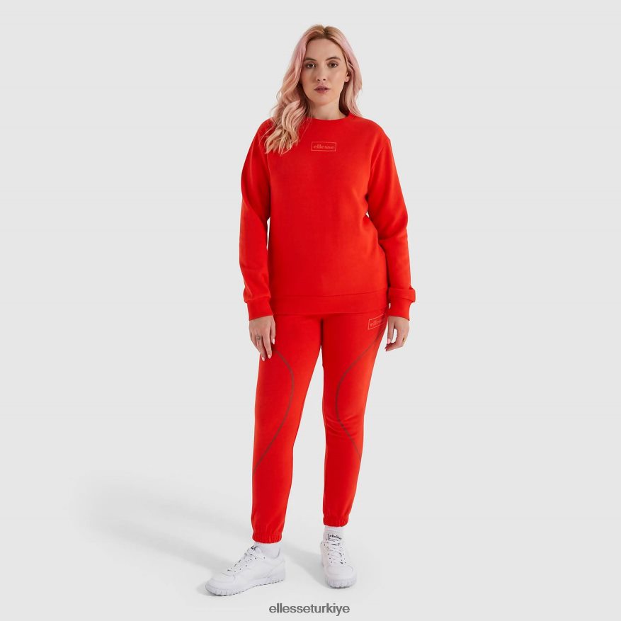 kadınlar verala kazak JDV02R169 Giyim Ellesse kırmızı
