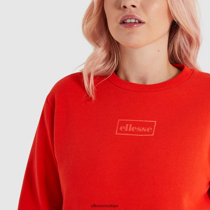 kadınlar verala kazak JDV02R169 Giyim Ellesse kırmızı