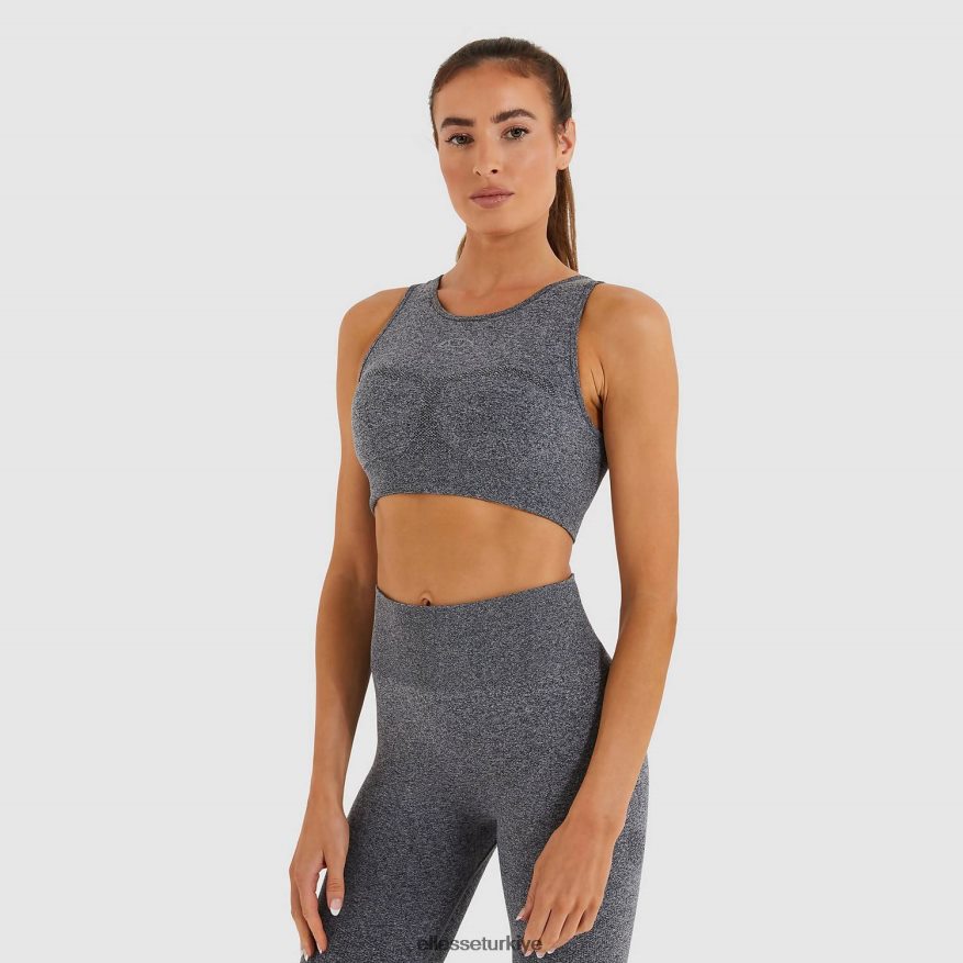kadınlar alev alev kırpılmış yelek JDV02R200 Giyim Ellesse gri marn