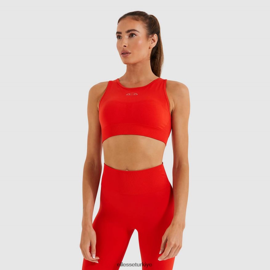 kadınlar alev alev kırpılmış yelek JDV02R232 Giyim Ellesse turuncu