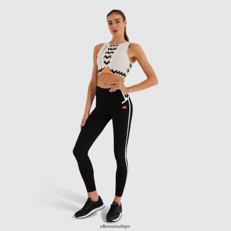 kadınlar cızırtılı kırpılmış yelek JDV02R226 Giyim Ellesse açık gri