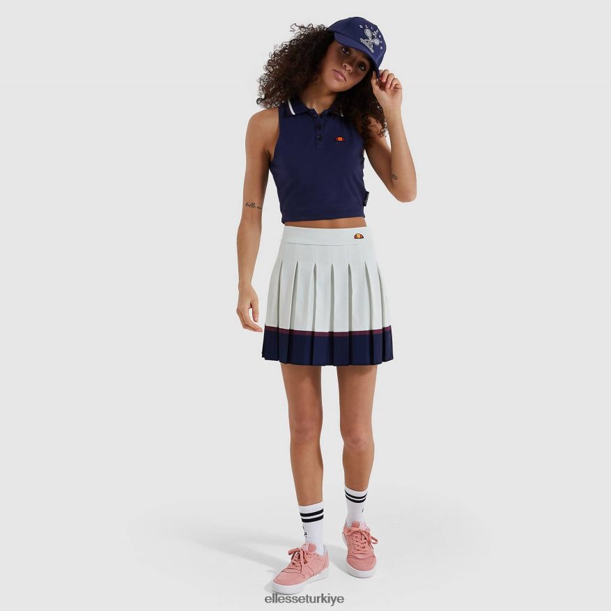 kadınlar üzerine kırpılmış yelek JDV02R213 Giyim Ellesse Donanma
