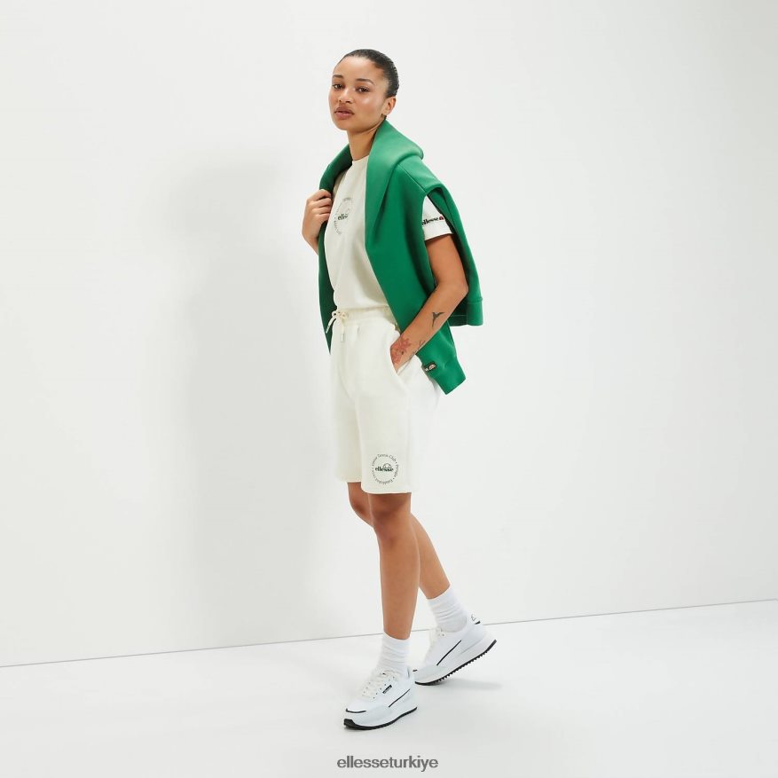 üniseks Fontansa kısa JDV02R135 Giyim Ellesse Beyaz kapalı