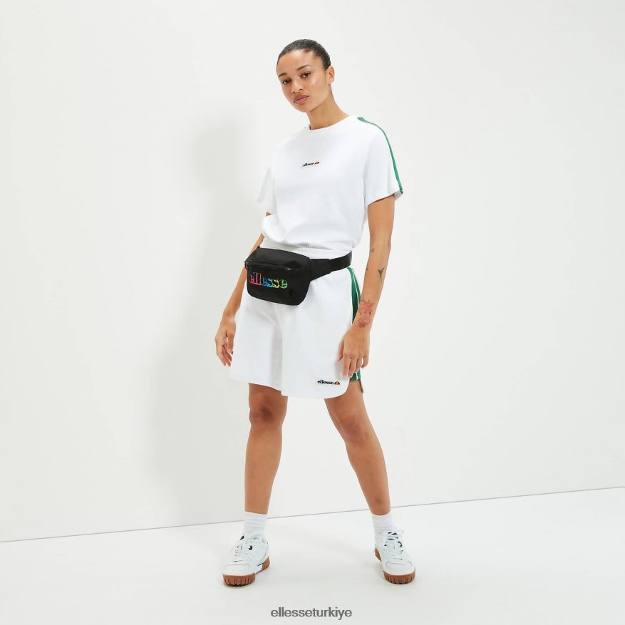 üniseks kısa kes JDV02R137 Giyim Ellesse beyaz