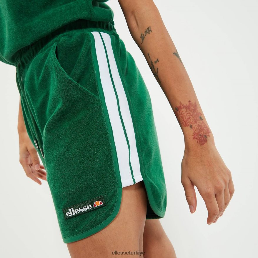üniseks kısa kes JDV02R138 Giyim Ellesse yeşil