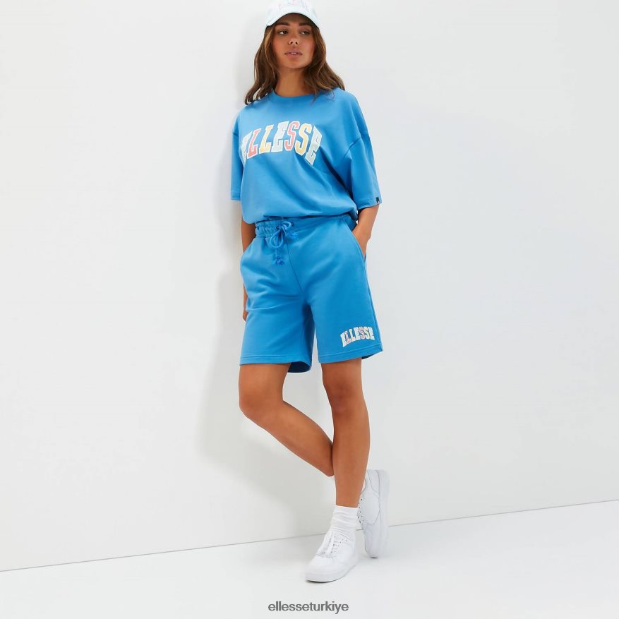 üniseks kısa var JDV02R141 Giyim Ellesse mavi