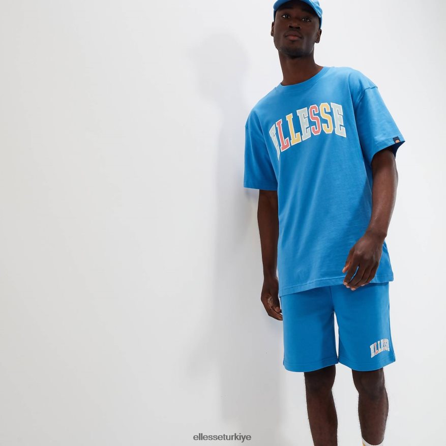 üniseks kısa var JDV02R141 Giyim Ellesse mavi