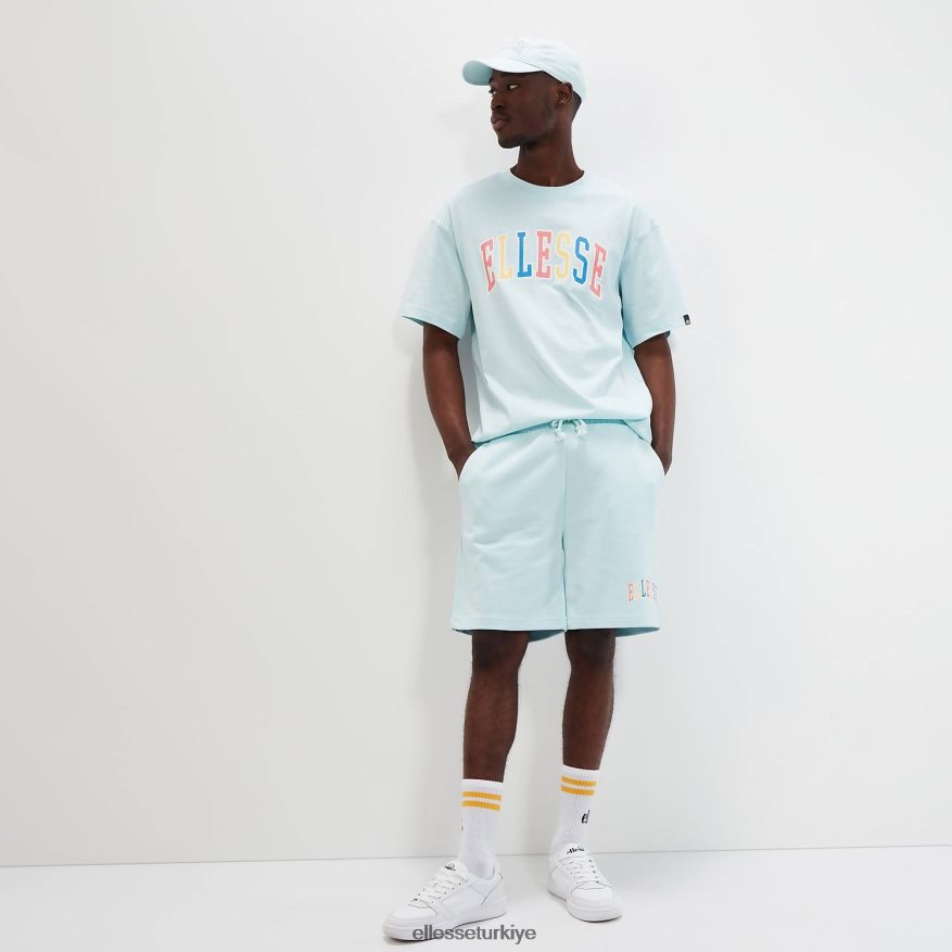 üniseks calipsi tişört JDV02R71 Giyim Ellesse açık mavi