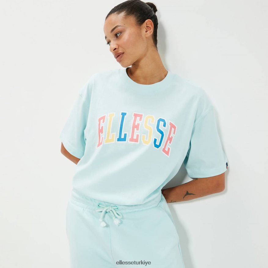 üniseks calipsi tişört JDV02R71 Giyim Ellesse açık mavi