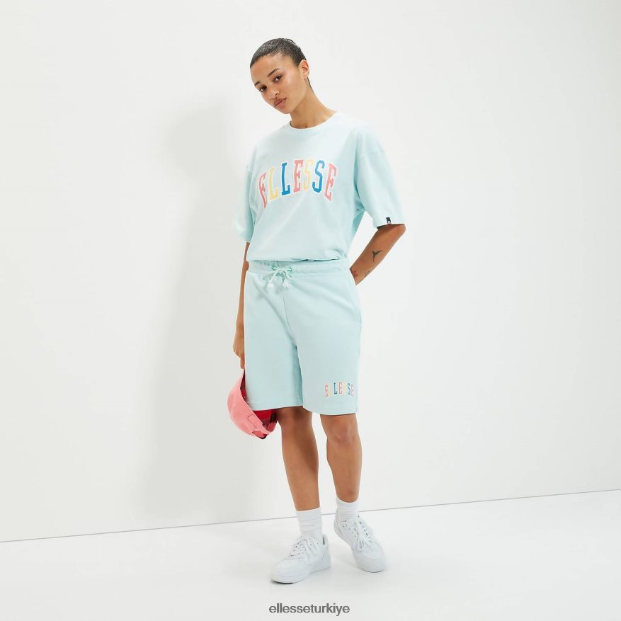 üniseks calipsi tişört JDV02R71 Giyim Ellesse açık mavi