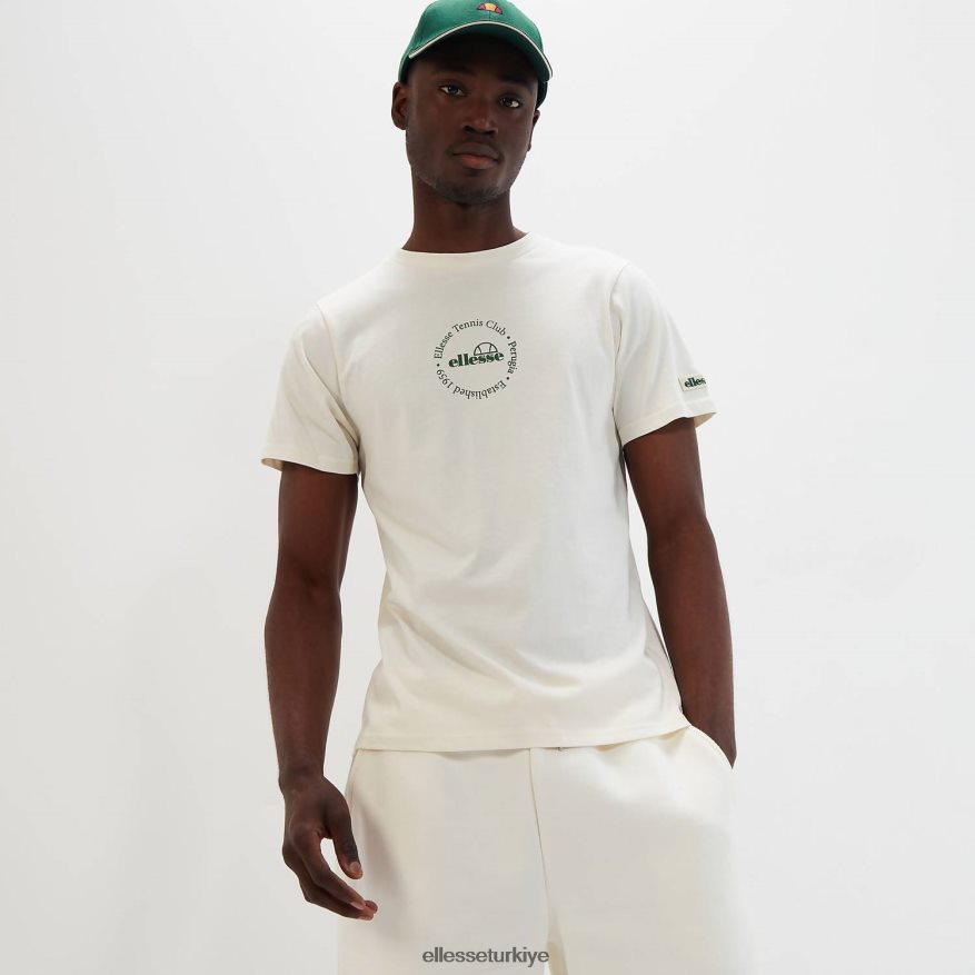üniseks melodi tişört JDV02R81 Giyim Ellesse Beyaz kapalı