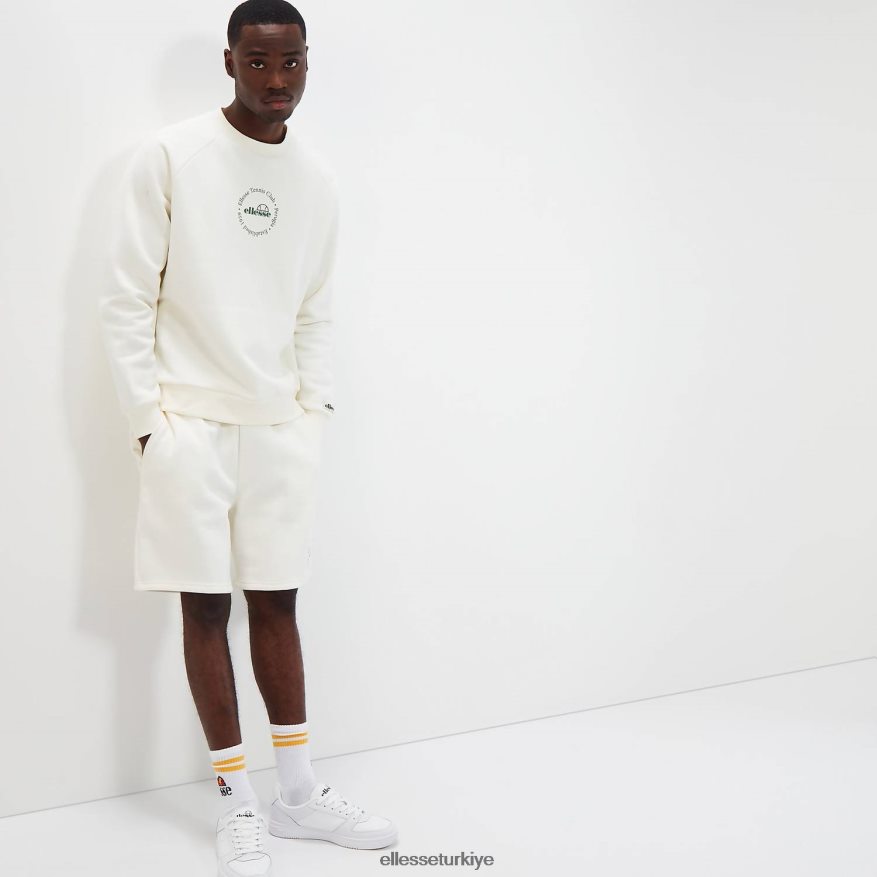üniseks melodi tişört JDV02R81 Giyim Ellesse Beyaz kapalı