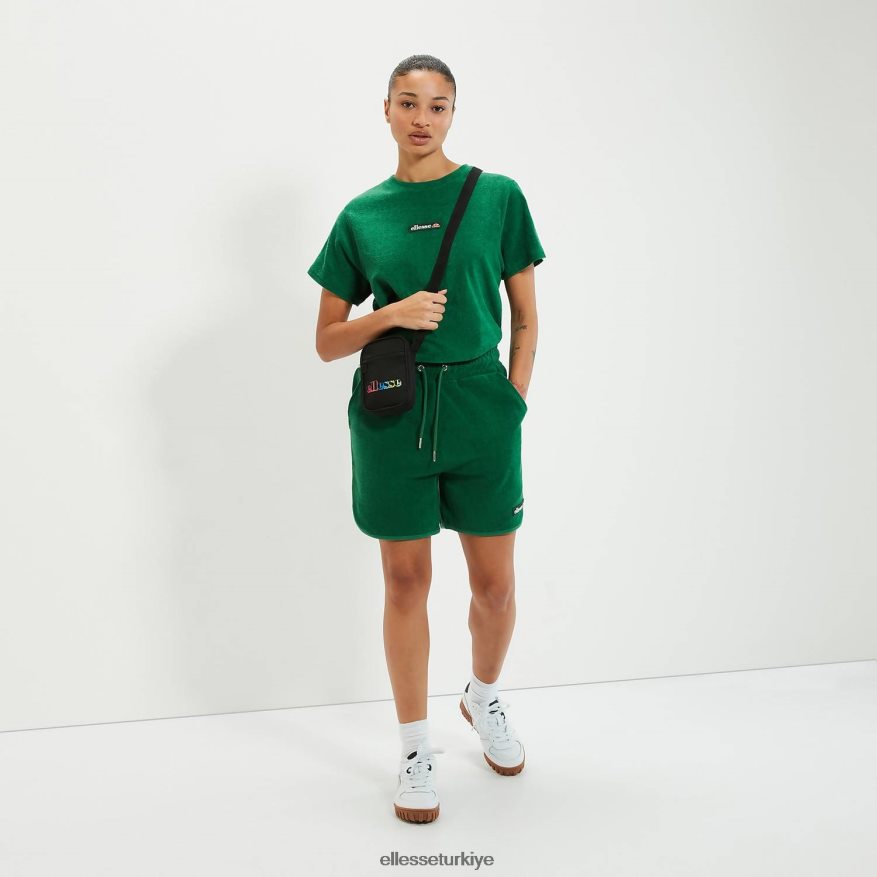 üniseks piaria tişört JDV02R79 Giyim Ellesse yeşil