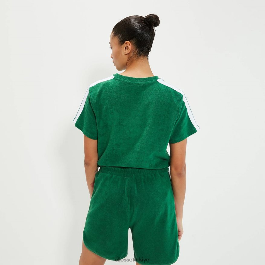 üniseks piaria tişört JDV02R79 Giyim Ellesse yeşil