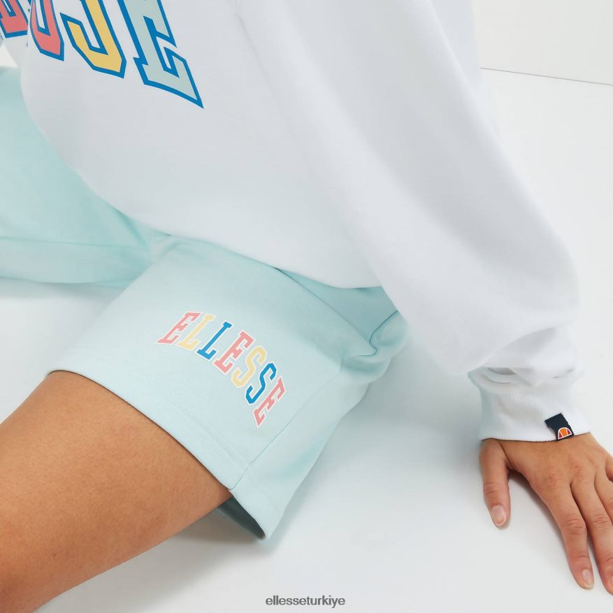 üniseks şemsiye kazak JDV02R303 Giyim Ellesse beyaz