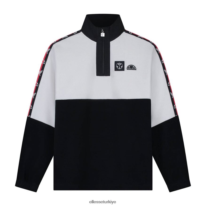 üniseks yarın arazi polar sweatshirt JDV02R46 Giyim Ellesse siyah