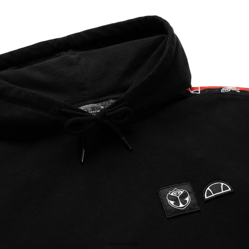 üniseks yarın kapüşonlusu JDV02R44 Giyim Ellesse siyah